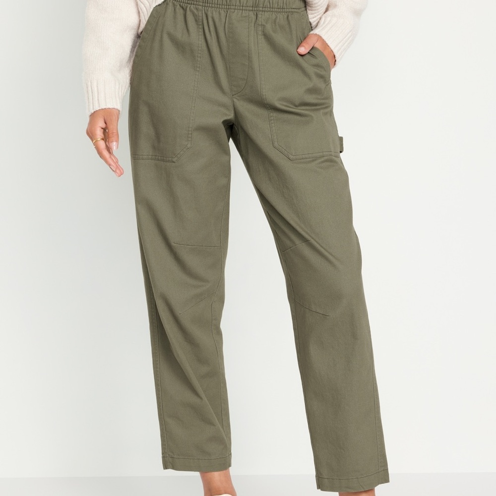 High-Waisted Pulla Utility Pants